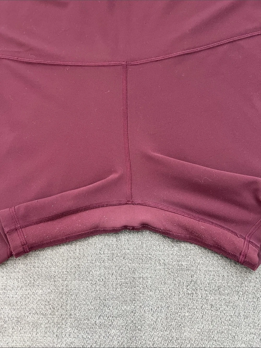 lululemon athletica Deep Maroon High-Rise Bike Shorts